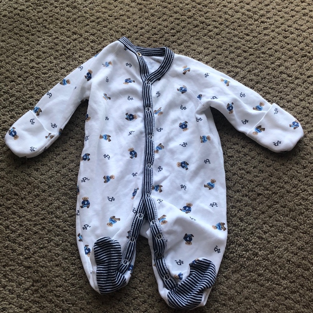 Ralph Lauren Newborn Onesie